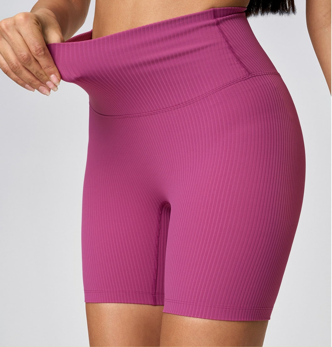 Ribbed kona shorts